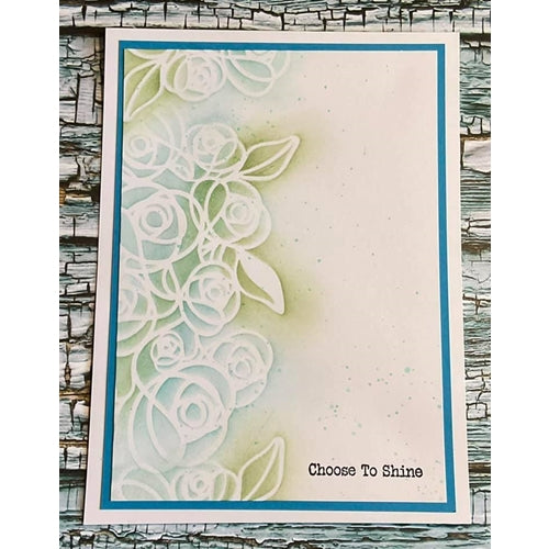 Simon Says Stamp! AALL & Create ROSES IN BLOOM A6 Stencil aal10127