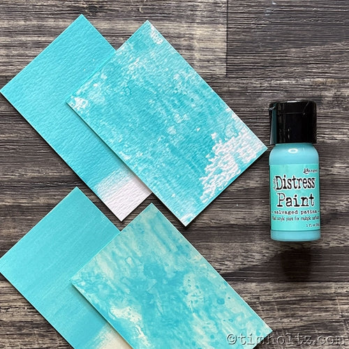 Simon Says Stamp! Tim Holtz Flip Top Distress Paint SALVAGED PATINA Ranger tdf72775 | color-code:ALT000