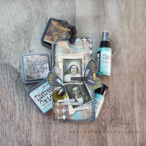 Simon Says Stamp! Tim Holtz Flip Top Distress Paint SALVAGED PATINA Ranger tdf72775 | color-code:ALT6