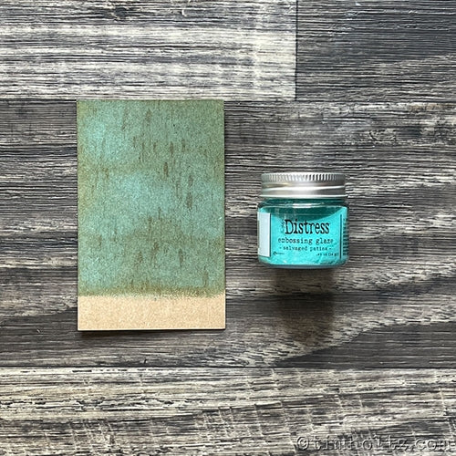 Simon Says Stamp! Tim Holtz Distress Embossing Glaze SALVAGED PATINA Ranger tde73871 | color-code:ALT0001