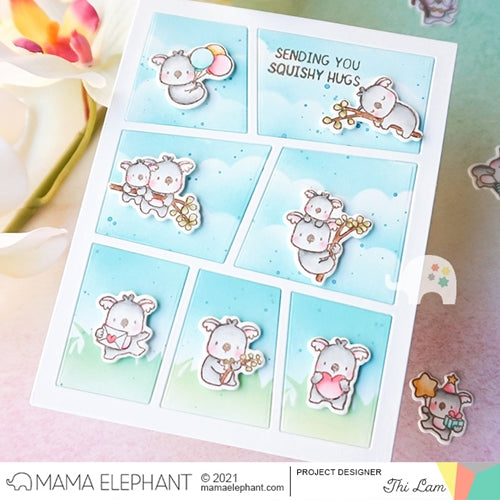 Simon Says Stamp! Mama Elephant COMIC COVER WONKY Creative Cuts Steel Dies