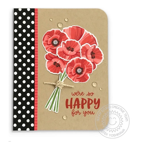 Sunny Studio 4x6 Clear Layering Sunflower Fields Stamps - Sunny Studio  Stamps