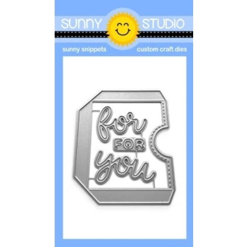 Simon Says Stamp! Sunny Studio GIFT CARD POCKET Snippets Dies SSDIE 250