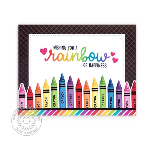 Simon Says Stamp! Sunny Studio COLOR MY WORLD Clear Stamps SSCL 298