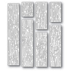 Simon Says Stamp! Memory Box WOOD GRAIN PLANKS Craft Dies 94565