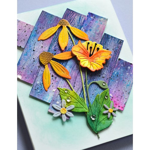 Simon Says Stamp! Memory Box WOOD GRAIN PLANKS Craft Dies 94565