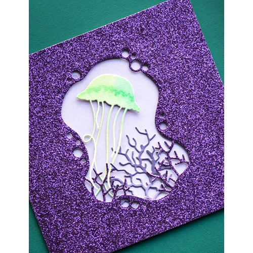 Simon Says Stamp! Memory Box GRACEFUL JELLYFISH Craft Dies 94574