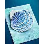 Simon Says Stamp! Memory Box WAVES 3D Embossing Folder ef1013