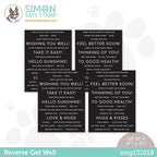 Simon Says Stamp! Simon Says Stamp Sentiment Strips REVERSE GET WELL sssg131018
