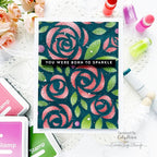 Simon Says Stamp! Set of 8 Rainbow Pack BLENDER BRUSHES and Storage Container | color-code:ALT0
