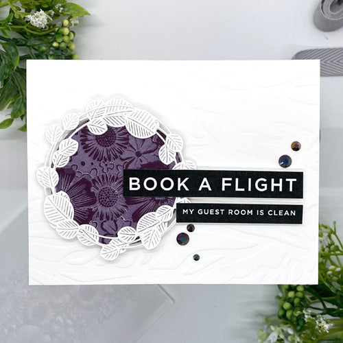 Simon Says Stamp! Simon Says Stamp Embossing Folder FLORAL CENTERPIECE sf224