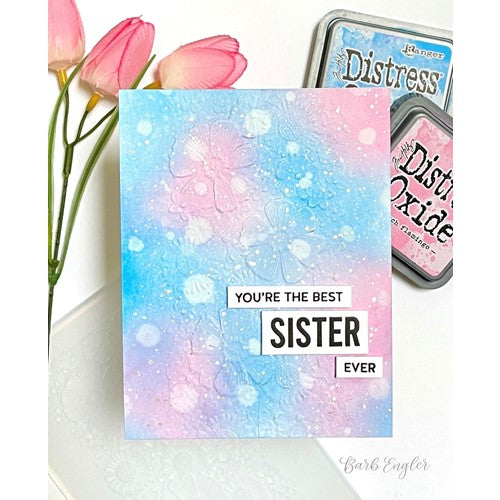 Simon Says Stamp! Simon Says Stamp Embossing Folder FLORAL CENTERPIECE sf224