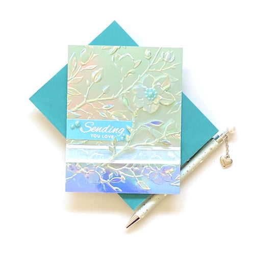 Simon Says Stamp! Simon Says Stamp Embossing Folder MAGNOLIA BRANCHES sf223