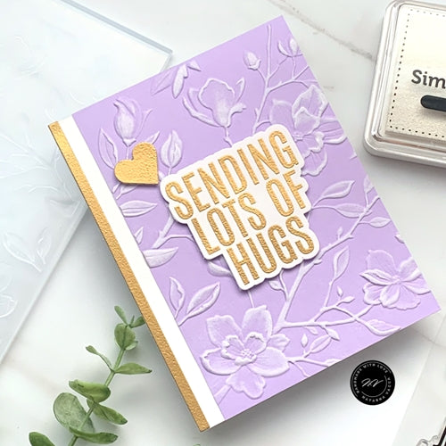 Simon Says Stamp! Simon Says Stamp Embossing Folder MAGNOLIA BRANCHES sf223