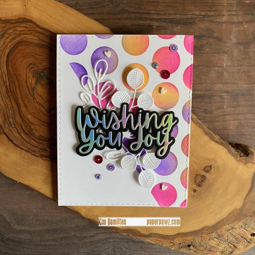 Simon Says Stamp! Simon Says Stamp WISHING YOU JOY Wafer Dies sssd112369 | color-code:ALT2