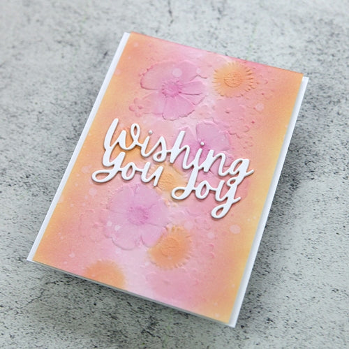 Simon Says Stamp! Simon Says Stamp WISHING YOU JOY Wafer Dies sssd112369