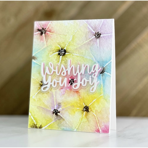 Simon Says Stamp! Simon Says Stamp WISHING YOU JOY Wafer Dies sssd112369
