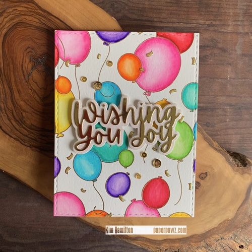 Simon Says Stamp! Simon Says Stamp WISHING YOU JOY Wafer Dies sssd112369 | color-code:ALT6