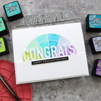 Simon Says Stamp! Simon Says Stamp CONGRATS ON A LINE Wafer Dies sssd112356 | color-code:ALT1