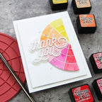 Simon Says Stamp! CZ Design Wafer Dies SWOOPY THANK YOU czd136 | color-code:ALT0
