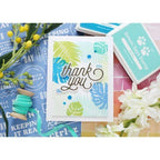 Simon Says Stamp! CZ Design Wafer Dies SWOOPY THANK YOU czd136 | color-code:ALT00