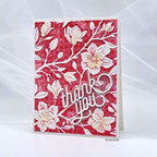 Simon Says Stamp! CZ Design Wafer Dies SWOOPY THANK YOU czd136