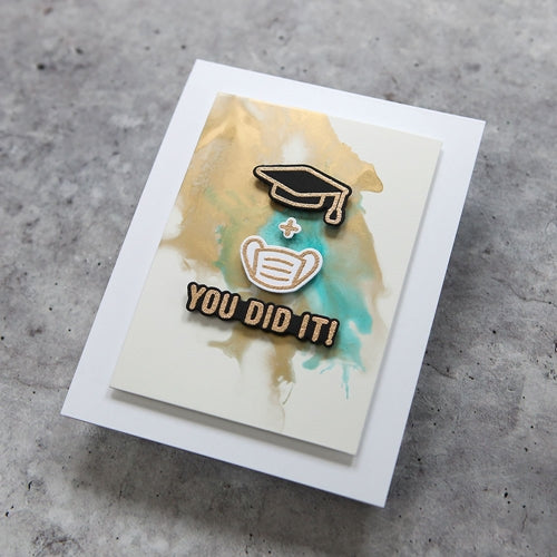 Simon Says Stamp! CZ Design Clear Stamps VIRTUAL GRAD cz369c *
