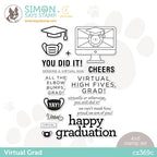 Simon Says Stamp! CZ Design Clear Stamps VIRTUAL GRAD cz369c *