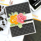 Simon Says Stamp! Simon Says Clear Stamps PAINTED FLOWERS sss302300c *