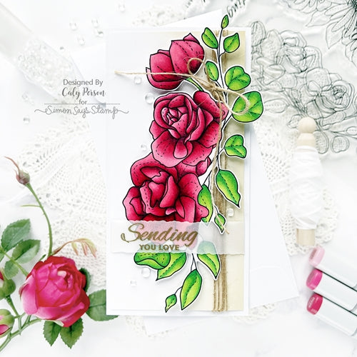 Simon Says Stamp! Simon Says Clear Stamps SPRING BOUQUETS sss202294c | color-code:ALT1