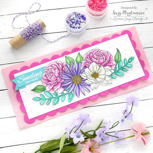 Simon Says Stamp! Simon Says Clear Stamps SPRING BOUQUETS sss202294c | color-code:ALT2