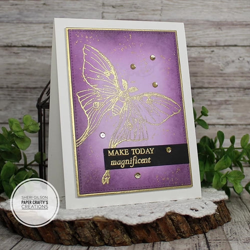 Simon Says Stamp! Gina K Designs MAGNIFICENT MOTHS Clear Stamps mm101 | color-code:ALT1