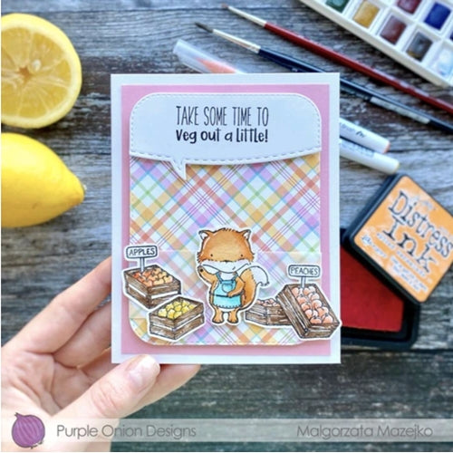 Simon Says Stamp! Purple Onion Designs JANE Cling Stamp pod1228*