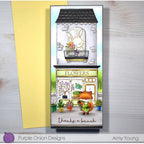 Simon Says Stamp! Purple Onion Designs JANE Cling Stamp pod1228*