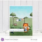 Simon Says Stamp! Purple Onion Designs JANE Cling Stamp pod1228*