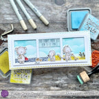 Simon Says Stamp! Purple Onion Designs MILTON Cling Stamp pod1226*