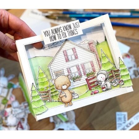Simon Says Stamp! Purple Onion Designs MILTON Cling Stamp pod1226* | color-code:ALT06