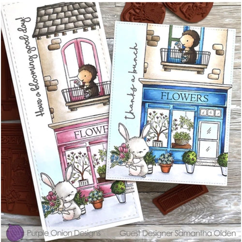Simon Says Stamp! Purple Onion Designs POLLY Cling Stamp pod1227*