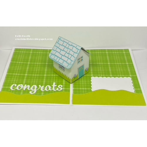 Simon Says Stamp! Karen Burniston TINY HOUSE POP UP Dies 1157