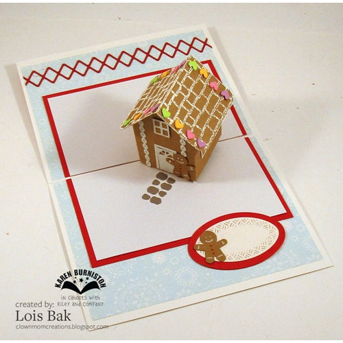 Simon Says Stamp! Karen Burniston TINY HOUSE POP UP Dies 1157