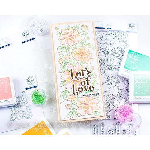 Simon Says Stamp! PinkFresh Studio HEARTFELT THANKS Clear Stamp Set 112621* | color-code:ALT01