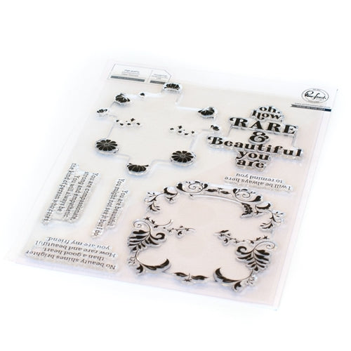 Simon Says Stamp! PinkFresh Studio RARE AND BEAUTIFUL Clear Stamp Set 114021*