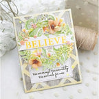 Simon Says Stamp! PinkFresh Studio REASON TO SMILE WREATH Die 114321 | color-code:ALT04