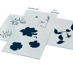 Simon Says Stamp! PinkFresh Studio IT'S A NEW DAY FLORAL Stencil Set 114721