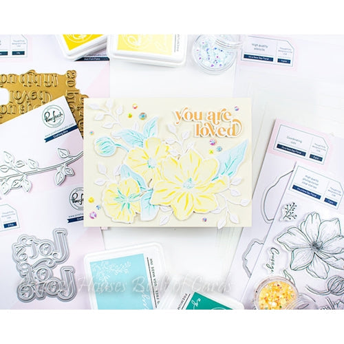 Simon Says Stamp! PinkFresh Studio IT'S A NEW DAY FLORAL Stencil Set 114721 | color-code:ALT03