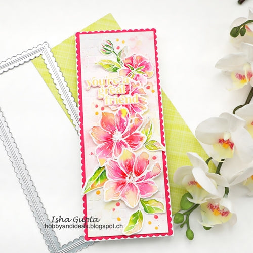 Simon Says Stamp! PinkFresh Studio IT'S A NEW DAY FLORAL Die Set 114621 | color-code:ALT04
