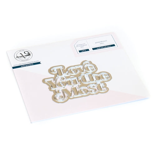 Simon Says Stamp! PinkFresh Studio LOVE YOU THE MOST Die Set 115221