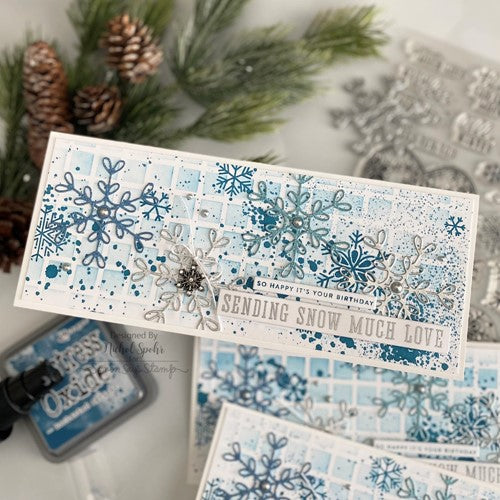 Simon Says Stamp! Trinity Stamps SILVER SATIN BAUBLES Embellishments Box tsb152 | color-code:ALT04