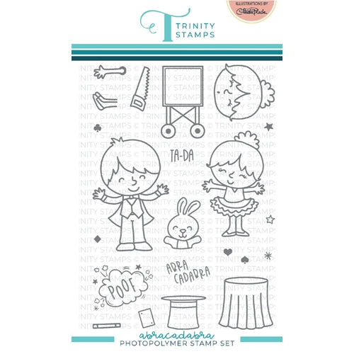 Simon Says Stamp! Trinity Stamps ABRACADABRA Clear Stamp Set tps120*