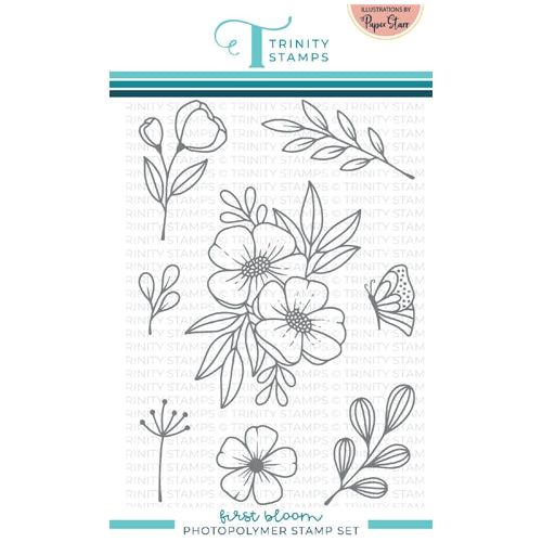 Simon Says Stamp! Trinity Stamps FIRST BLOOM Clear Stamp Set tps124*